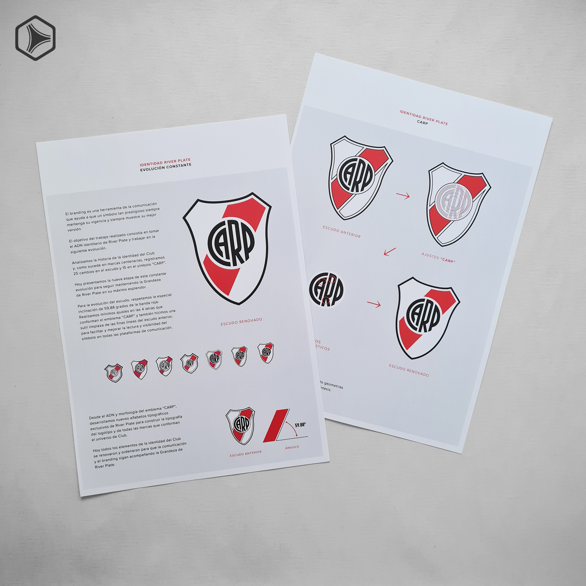 Nuevo escudo de River Plate