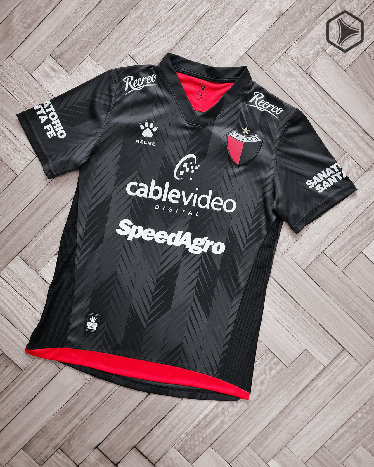 Camisetas Kelme de Colón de Santa Fe 2022 Titular