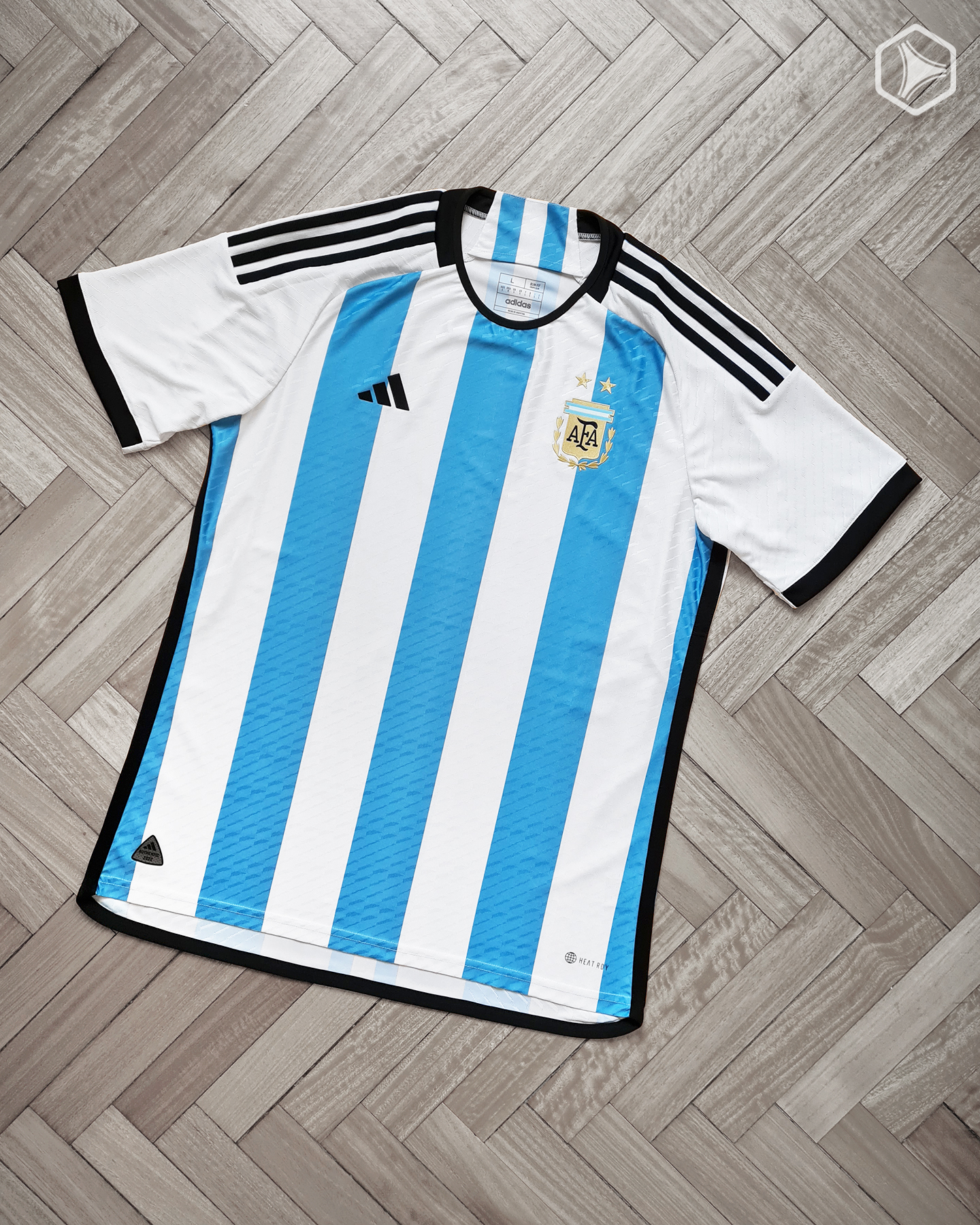 Camiseta adidas de Argentina Copa del Mundo 2022