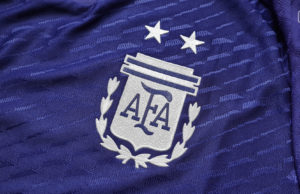 Camiseta alternativa adidas de Argentina Copa del Mundo 2022