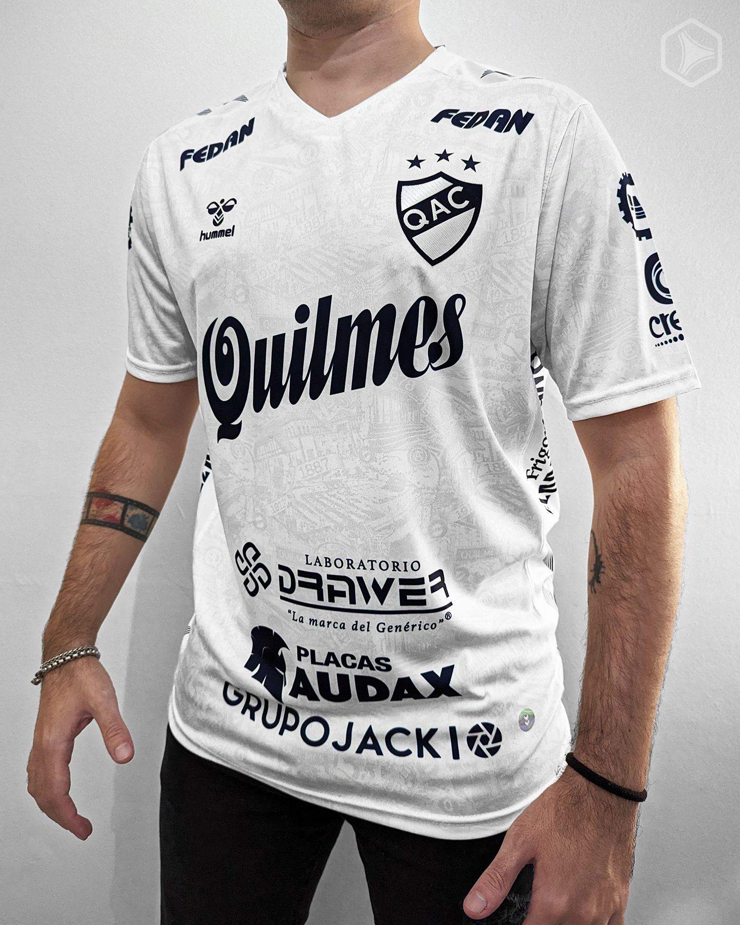 Camisetas hummel de Quilmes AC 2023 Titular