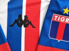 Camisetas Kappa de Tigre 2023