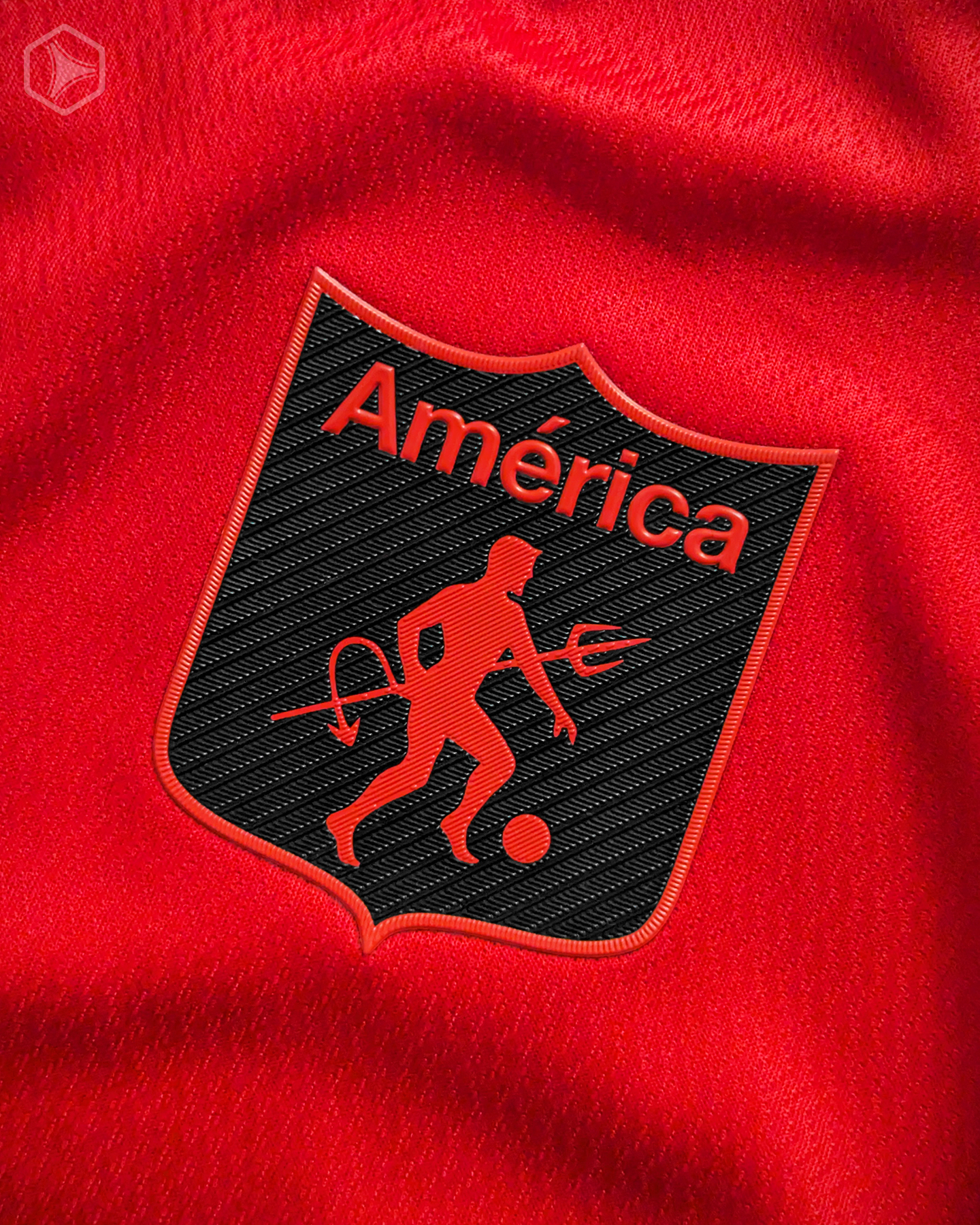 Camiseta Le Coq Sportif de América de Cali 2023 2024