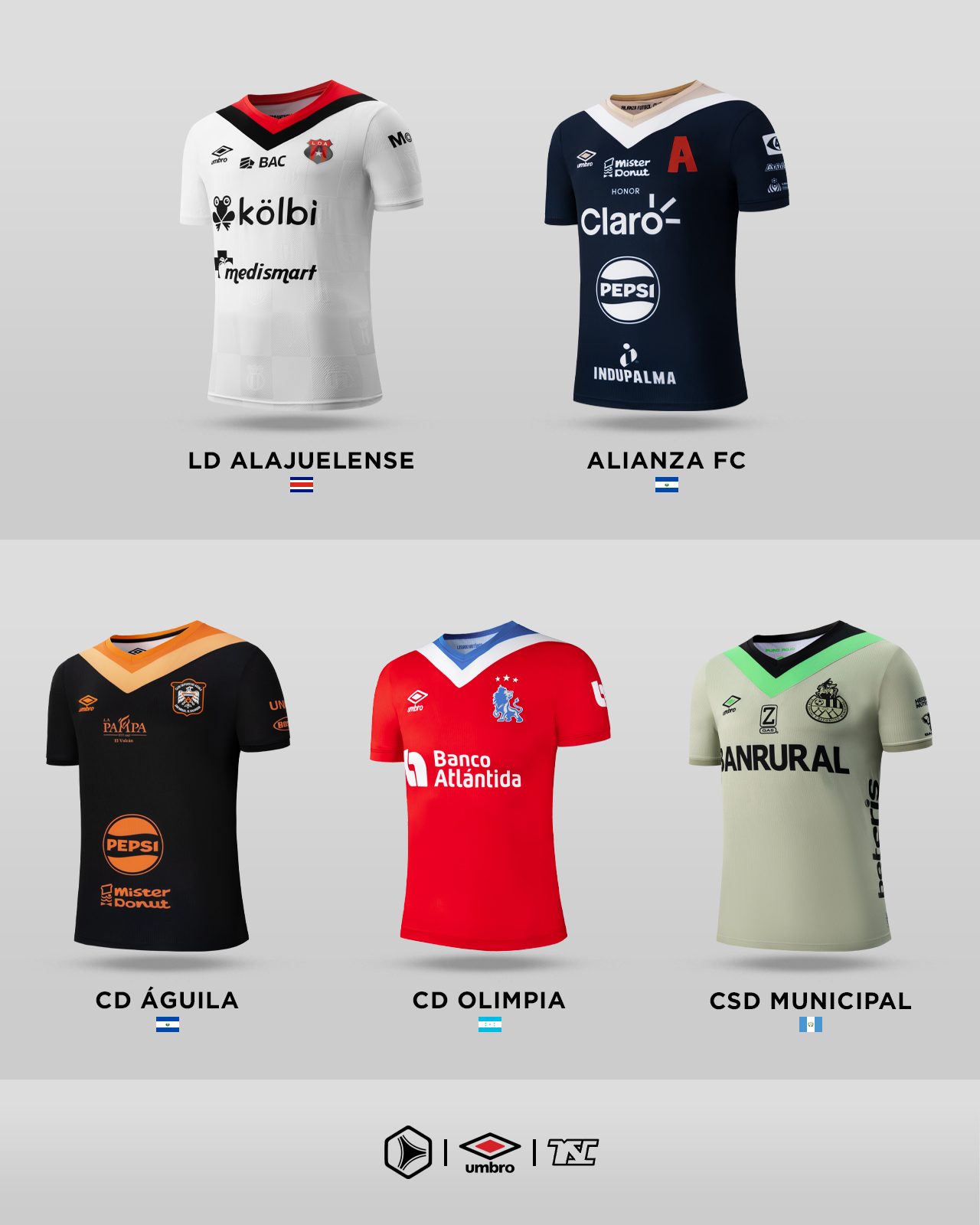 Camisetas Umbro Centenario