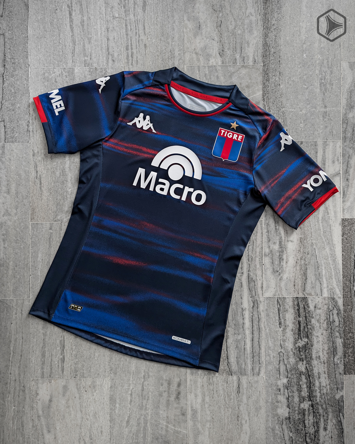 Tercera camiseta Kappa de Tigre 2024