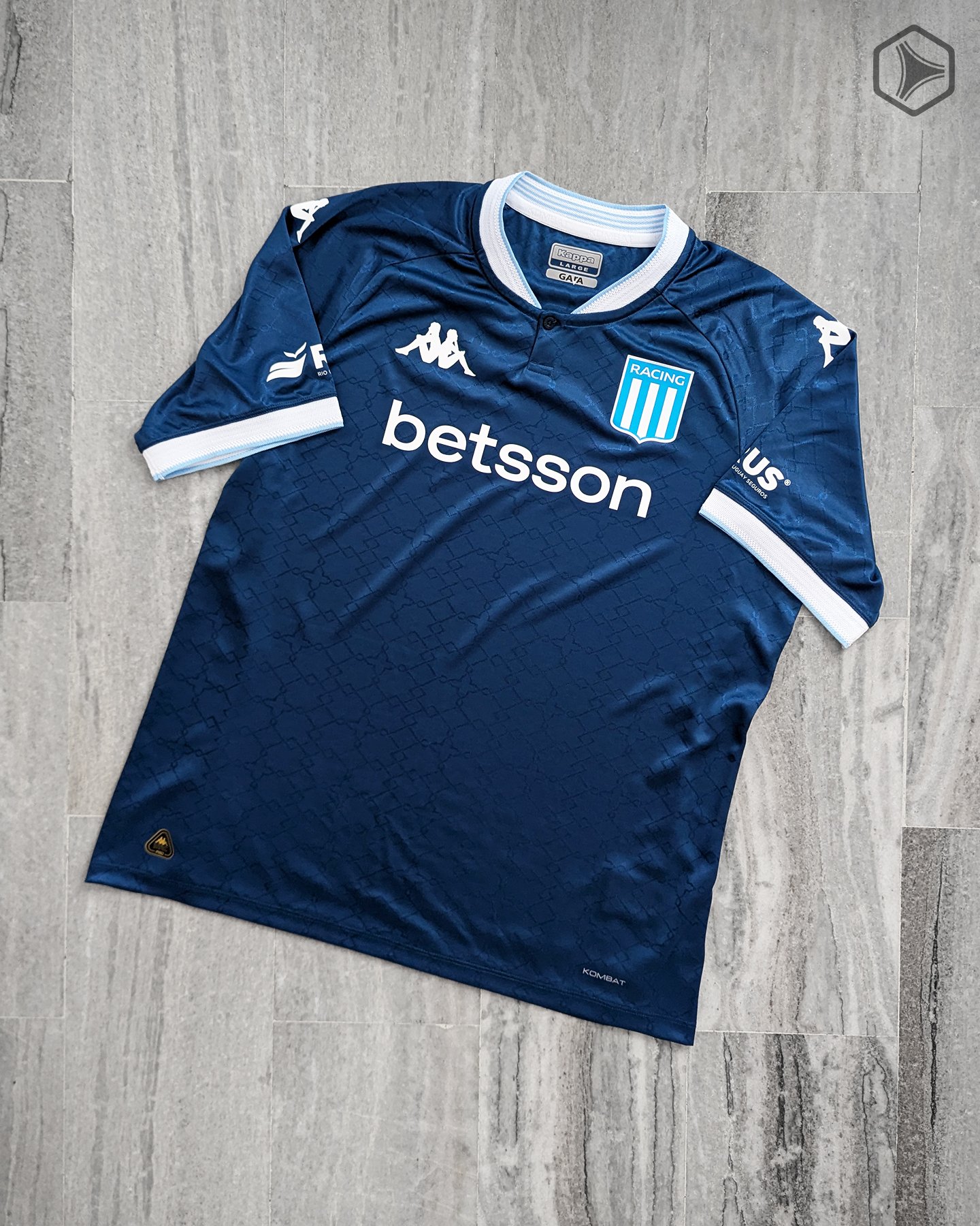 Camisetas Kappa de Racing Club 2025 Alternativa