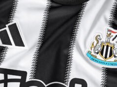 Camiseta adidas del Newcastle United 2025 2026