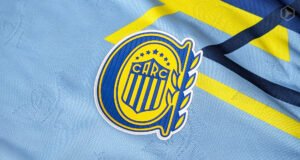 Tercera camiseta Le Coq Sportif de Rosario Central 2025