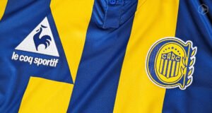 Camiseta especial Le Coq Sportif de Rosario Central Copa 1995