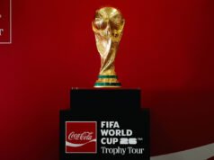 trofeo de la Copa del Mundo a Argentina