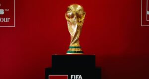 trofeo de la Copa del Mundo a Argentina