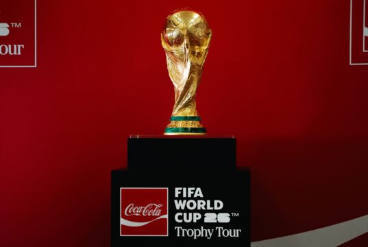 trofeo de la Copa del Mundo a Argentina