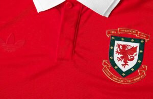 Camiseta adidas de Gales 150° Aniversario