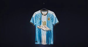 Camiseta edición especial de Argentina Messi