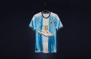 Camiseta edición especial de Argentina Messi