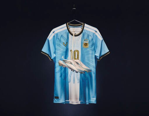 Camiseta edición especial de Argentina Messi