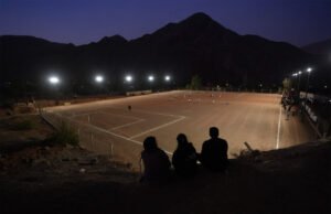 Iluminación cancha de Purmamarca