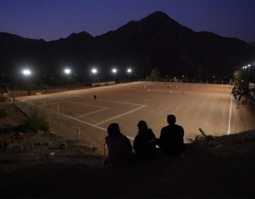 Iluminación cancha de Purmamarca