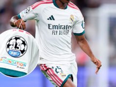 parches debut de la Champions League real madrid