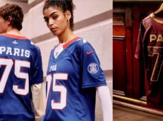 camisetas Nike del PSG x NFL