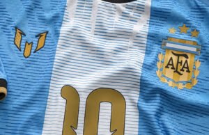 Camiseta adidas Argentina despedida Lionel Messi