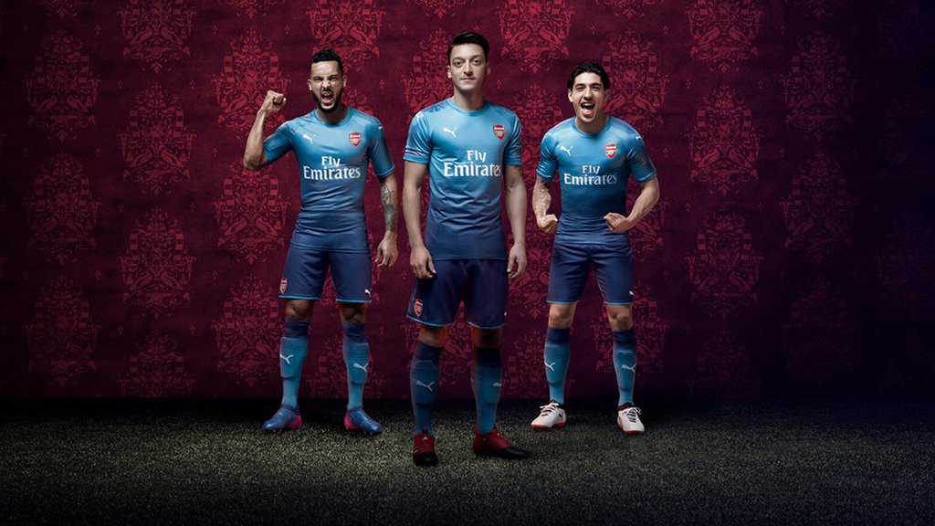 Arsenal FC PUMA Away Kit 2017/18 - Marca de Gol