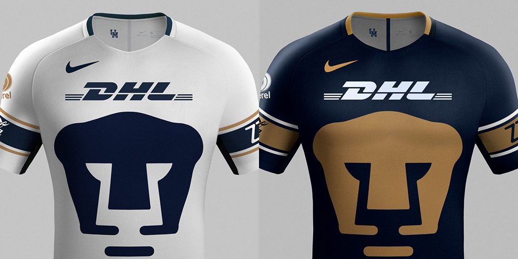 Nuevos Jerseys Nike de Pumas 2017/18 - Marca de Gol