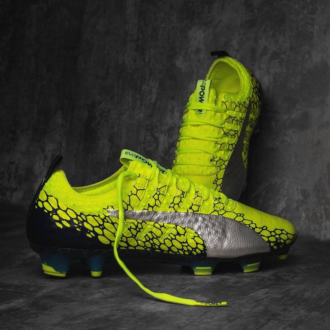 puma evopower 1.2 yellow kids