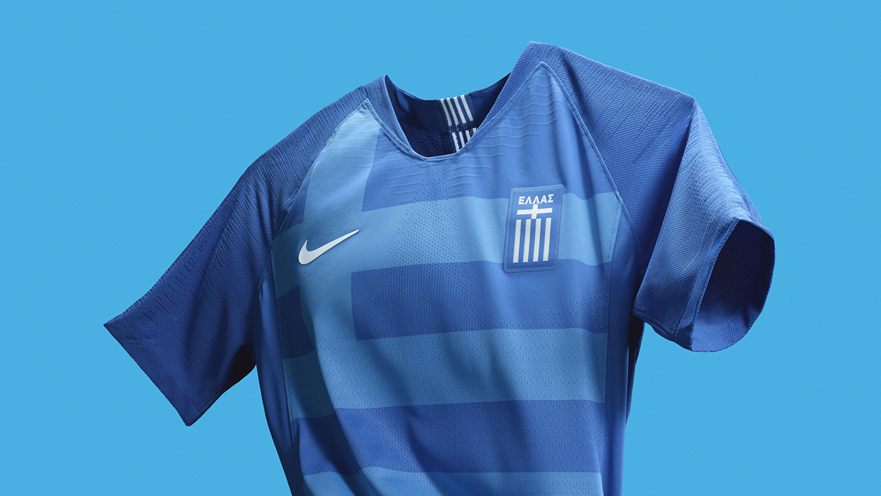 Nueva camiseta Nike de Grecia 2018 - Marca de Gol