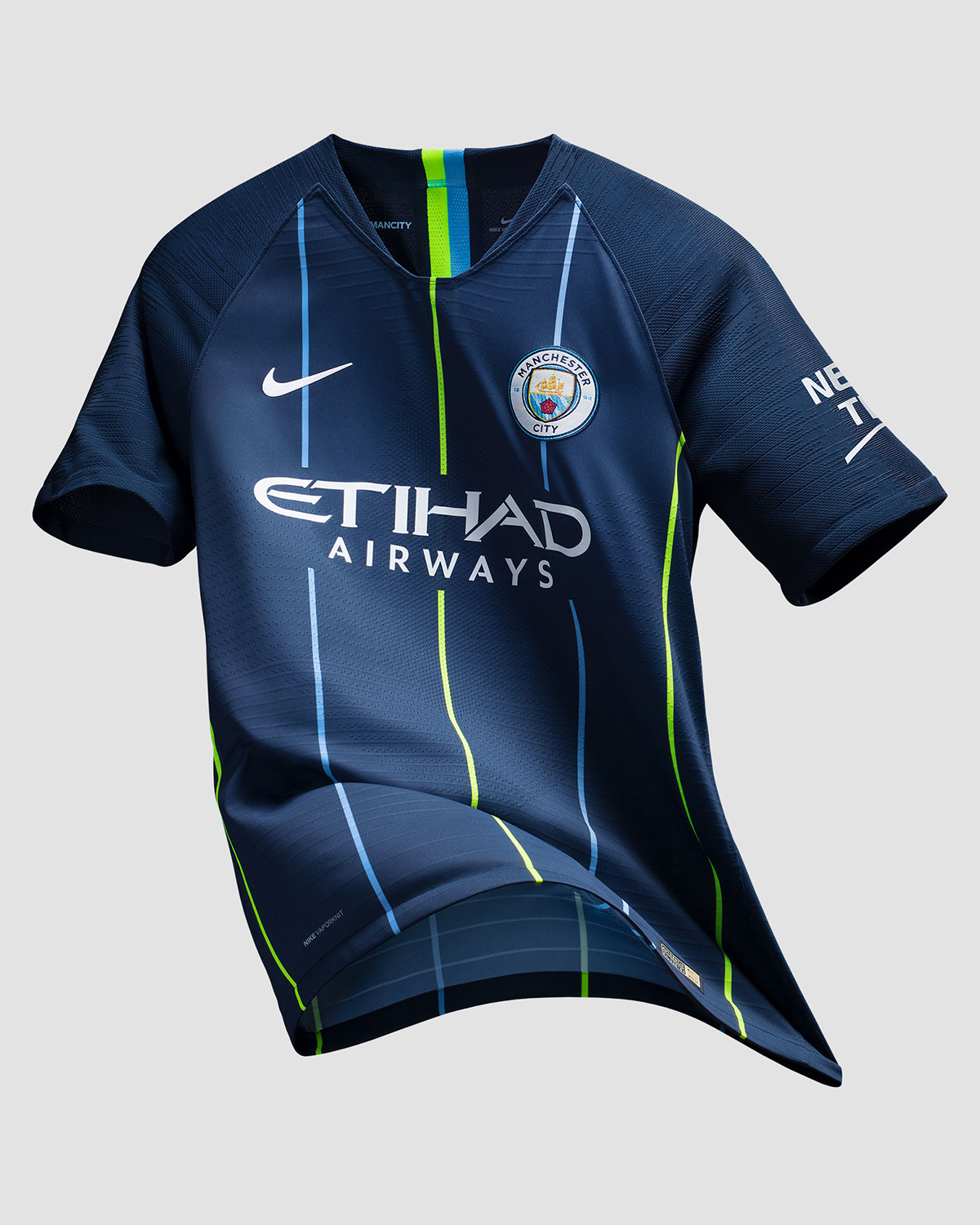 Manchester City Nike Away Kit Marca De Gol