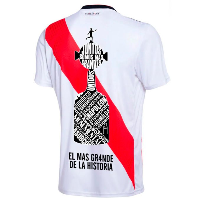 Camiseta adidas de River Plate campeón Copa Libertadores 2018 - MDG