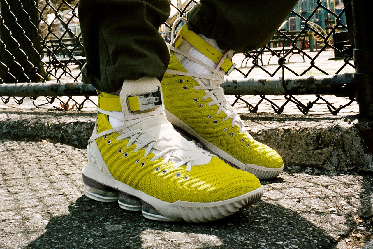 lebron 16 hfr yellow