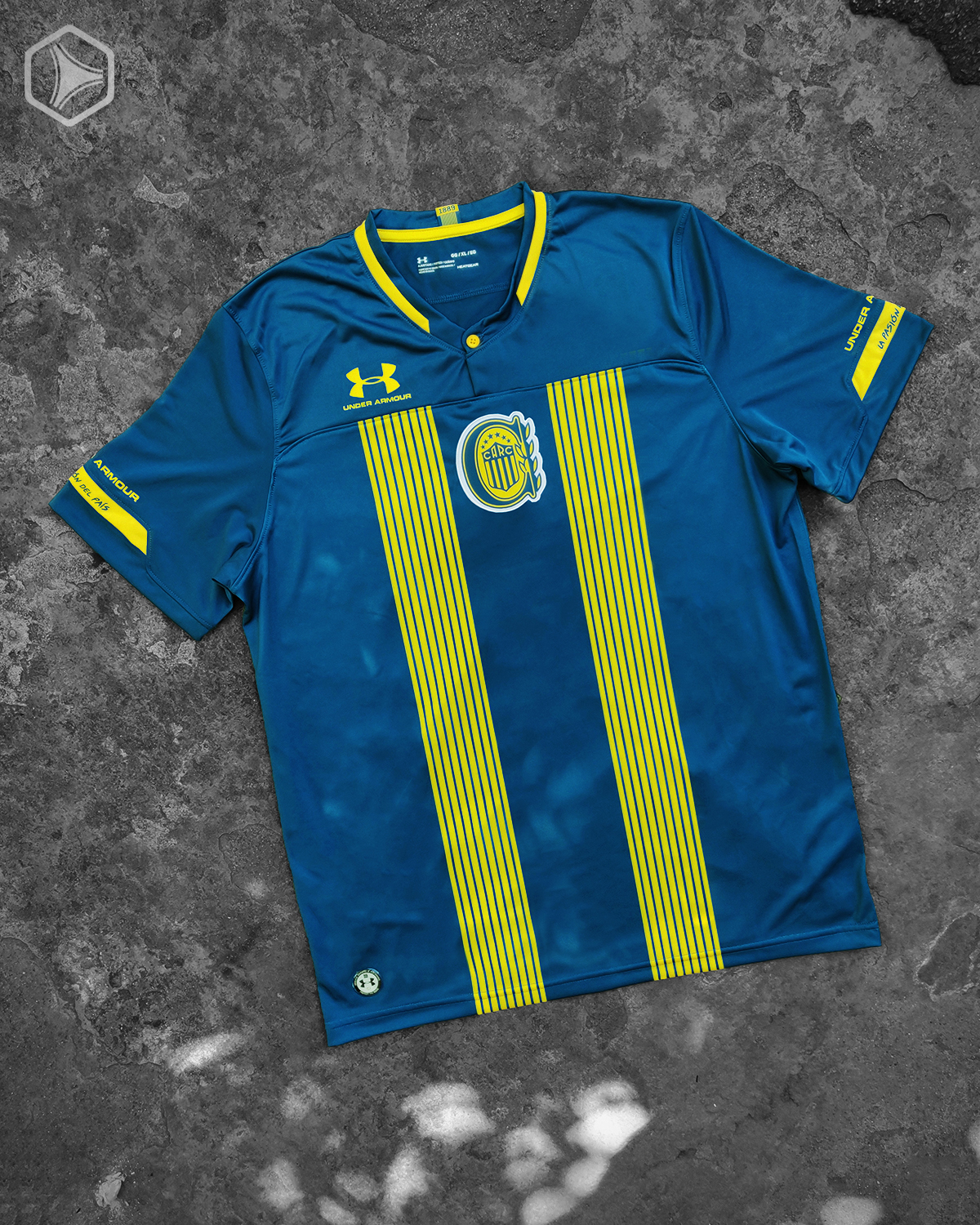 Camiseta titular Under Armour de Rosario Central 2020 ...