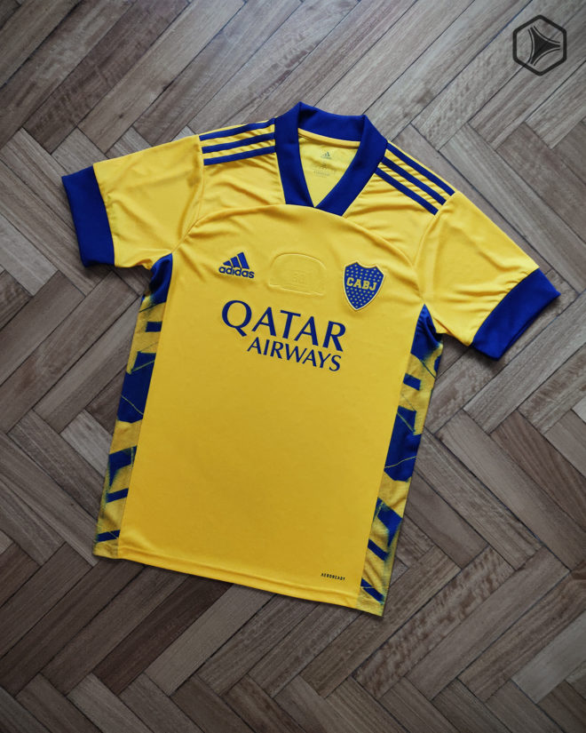 Review - Tercera camiseta adidas Boca Juniors 2020/21 - Marca de Gol