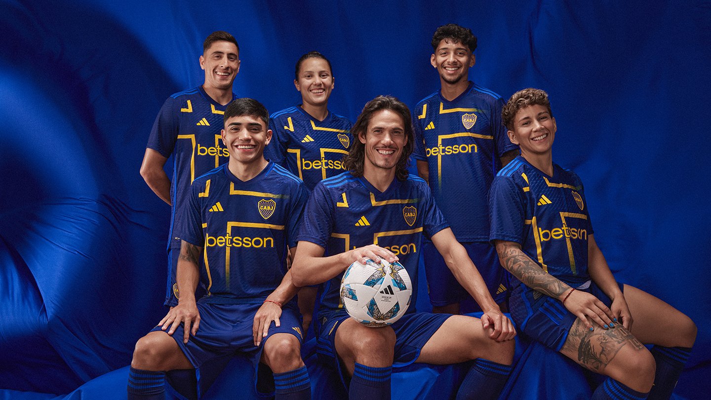 Tercera Camiseta Adidas Boca Juniors 2024 Marca De Gol